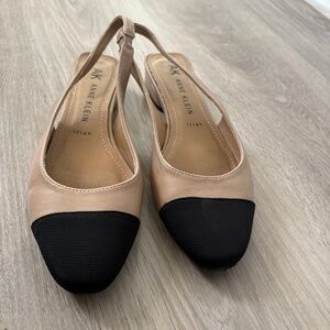 Anne Klein slingback flats